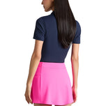 G/Fore 여성용 골지 테크 나일론 골프 폴로 셔츠 - 트와일라잇