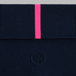 G/Fore 여성용 골지 테크 나일론 골프 폴로 셔츠 - 트와일라잇