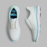 G/Fore 여자 턱시도 스트라이프 Stippled Gallivan2r Kiltie Golf Shoes -Snow/Daybreak