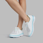 G/Fore 여자 턱시도 스트라이프 Stippled Gallivan2r Kiltie Golf Shoes -Snow/Daybreak