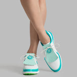 G/Fore女燕尾服条纹Gallivan2r Kiltie高尔夫球鞋 - 警报器