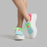 G/Fore Women's G.112 Kiltie高尔夫球鞋 - 雪/多