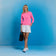 G/Fore Women 's Happy G's Merino Wool Golf Sweater -Knockout Pink