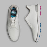 G/Fore Gallivan2r 엠보싱 스컬 & 티 골프 슈즈 - 스노우/후광