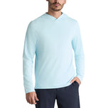 G/Fore Brushed Back Tech Golf Hoodie- Daybreak