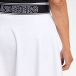 J.Lindeberg Women's Aella Flared Golf Skirt - White