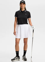 J.Lindeberg Women's Aella Flared Golf Skirt - White