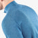 Galvin Green Chester Merino 1/4 Golf Sweater - Blue Melange