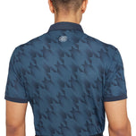 Galvin Green Miles 통기 가능한 골프 폴로 셔츠 -Moonlight Blue/Navy