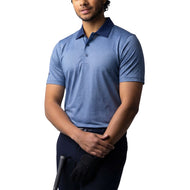 Glenmuir Gullane 공연 폴로 골프 셔츠 - Light Grey/ Navy