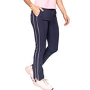 Golftini Women's Stretch Ankle Golf Pants - Navy/Rose Pink