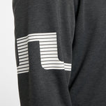 J.Lindeberg Heath 스트라이크 골프 미드 레이어 -Asphalt/Black Melange