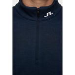 J.Lindeberg Heath Strike Golf Mid Layer -Navy Melange