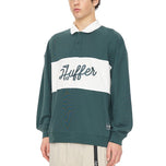 Huffer 럭비 피케 칼라 골프 미드레이어 - 골프 그린