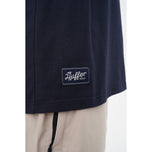 Huffer Tech 클래식 골프 폴로 셔츠 - 네이비