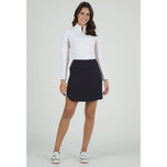 IBKUL 여성용 스트레이트 17.5" 골프 스코트 - 블랙