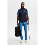 J.Lindeberg Ash Light Packable Golf Vest - JL Navy