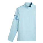 J.Lindeberg Heath Strike Golf Midlayer - Forget-Me-Not