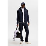 J.Lindeberg Lukas Quarter Zip 골프 미드레이어 - 화이트