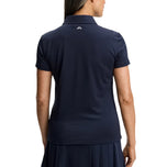 J.Lindeberg 女式 Bridge 高尔夫 Polo 衫 - JL 海军蓝