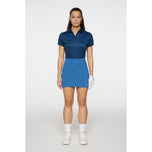 J.Lindeberg 여자 Caitlyn Golf Polo Shirt -Shadow Bridge Navy