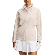 J.Lindeberg 여성용 Ellie Motion 쉘 골프 재킷 - Moonbeam