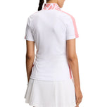 J.Lindeberg 여성용 핍 골프 폴로 셔츠 - 화이트