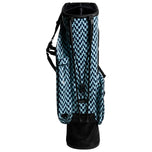 J.Lindeberg X Vessel Play Stand Golf Bag Printed - Black/White