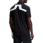 J.Lindeberg KV 골프 폴로 셔츠 - 블랙