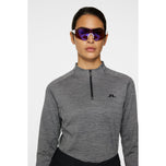 J.Lindeberg 여성 Steffi Golf Mid Layer- Dark Grey Melange