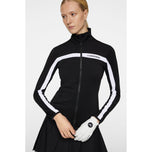 J.Lindeberg妇女Janice高尔夫中层 - 黑色