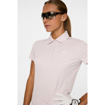 J.Lindeberg 여자 Jessa Golf Polo Shirt -Grey Lilac