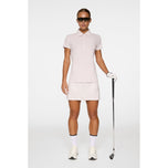 J.Lindeberg 여자 Jessa Golf Polo Shirt -Grey Lilac