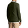 Lyle & Scott Tonal Eagle Merino Blend V Neck Knit- 선인장 녹색