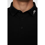 J.Lindeberg KV Golf Polo Shirt - Black