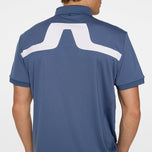 J.Lindeberg KV高尔夫球polo衬衫 - 复古靛蓝