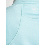 Peter Millar 여성의 Geo Raglan-Sleeve Perth Golf Mid Layer-Blue Spruce