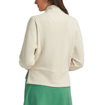 Peter Millar Women 's Flora Knit Melange Half -Zip Golf Pullover -Stone