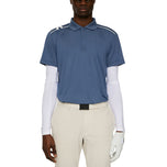 J.Lindeberg Lionel高尔夫球球衫 - 复古靛蓝