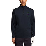 Lyle & Scott Core Quarter Zip Golf Midlayer -Dark Navy