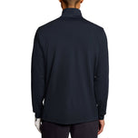 Lyle & Scott Core Quarter Zip Golf Midlayer -Dark Navy