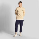Lyle & Scott Fly Fleece Crew Neck -Sand Dune