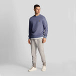 Lyle & Scott Fly Fleece Crew Neck -Storm Blue
