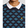 Lyle＆Scott高尔夫船长脖子棉花Argyle Jumper-黑暗海军