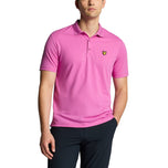 Lyle & Scott Golf Tech Polo Shirt -Contour Pink