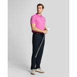 Lyle & Scott Golf Tech Polo Shirt -Contour Pink