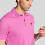 Lyle & Scott Golf Tech Polo Shirt -Contour Pink