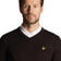 Lyle & Scott Merino Blend V -Neck Knit -Jet Black