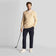 Lyle & Scott Golf Merino Blend V Neck Pullover -Sand Dune