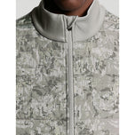 Lyle & Scott 印花 Windjammer 全拉链高尔夫马甲 - 真铁